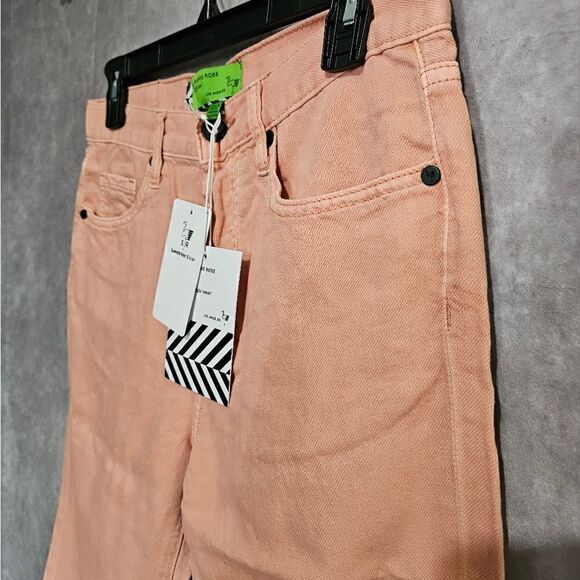 Sandrine Rose x Free People Denim Bermuda Jeans Shorts Size 28 - Picture 2 of 5